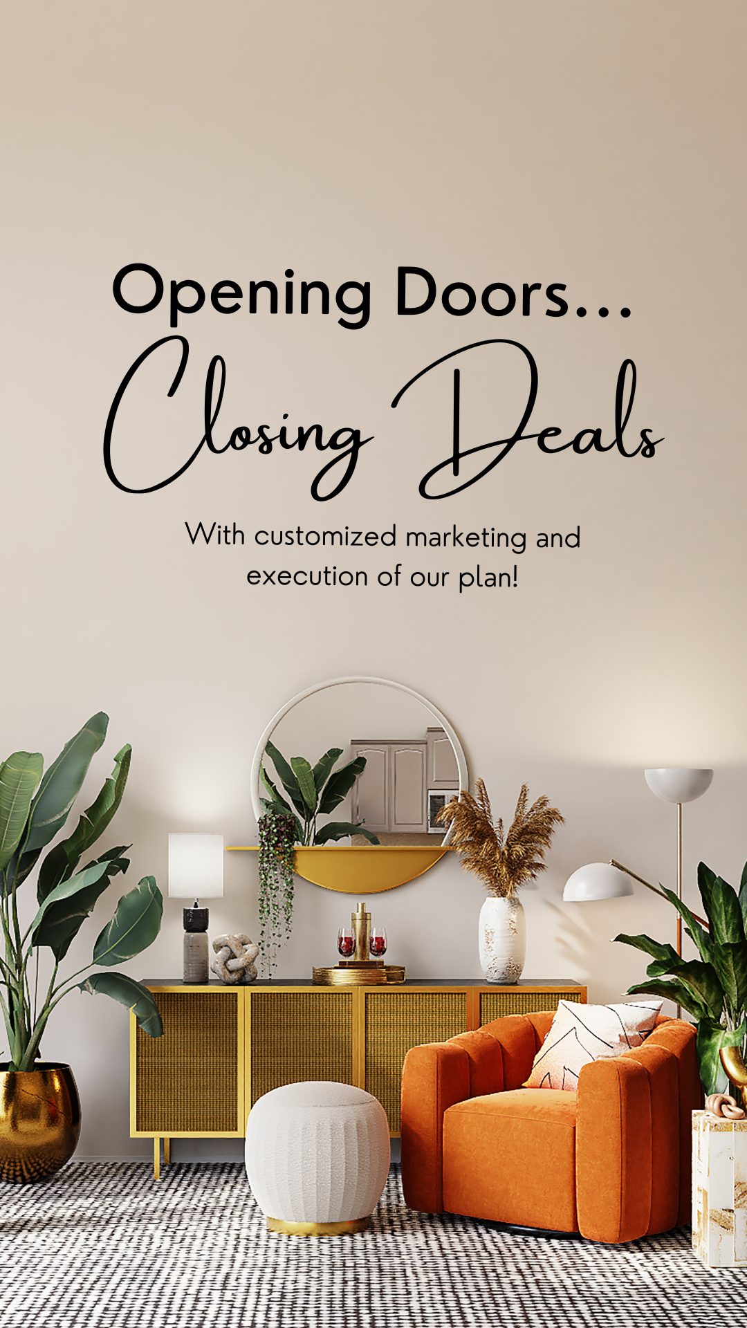Opening Doors Closing Deals Graphic