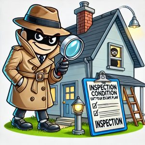 Sneaky inspection guy